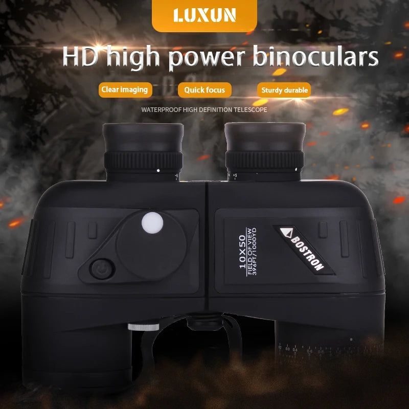 10x50 Binoculars With Compass | Waterproof