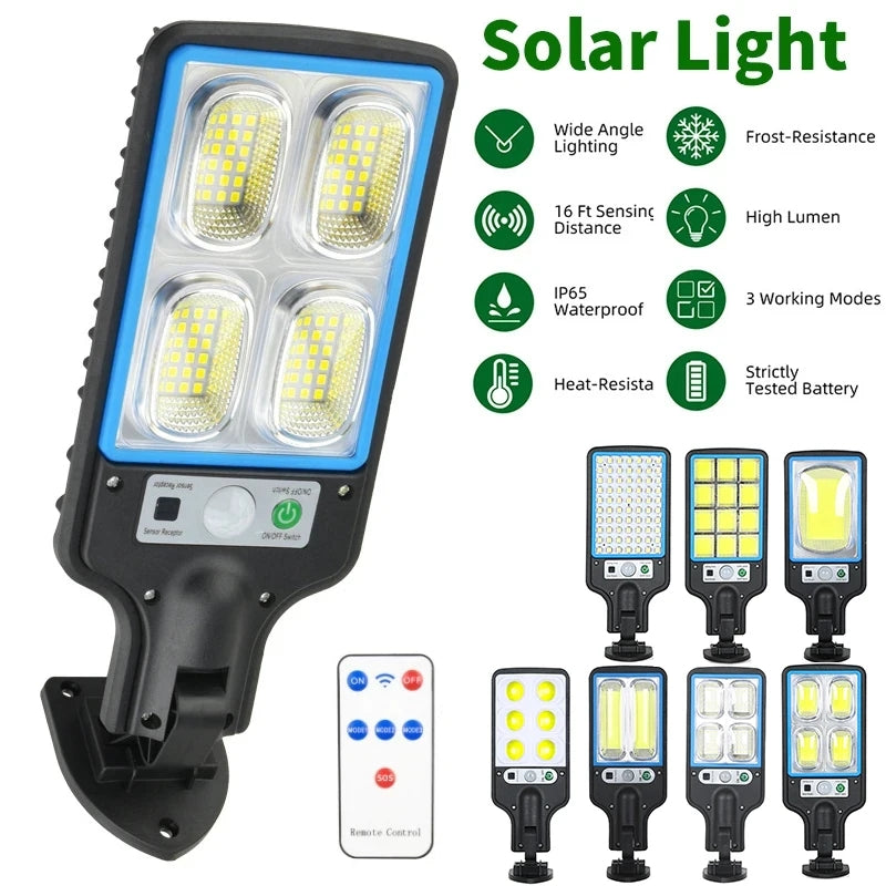 Powerfull solar led motion sensor Garden Home street Light