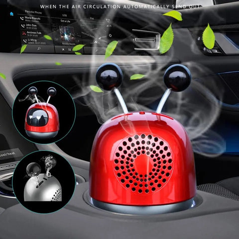 Car Air Freshener Auto Creative Mini Robot Air Vent Clip Parfum