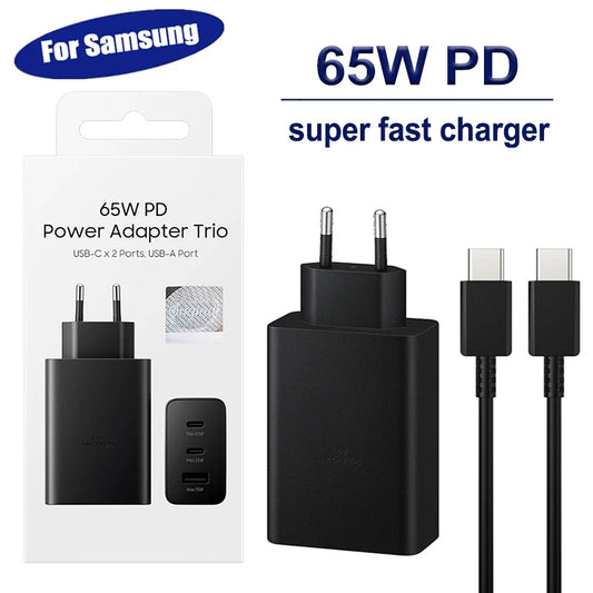Super Fast Original 65W PD Power Adapter For Samsung
