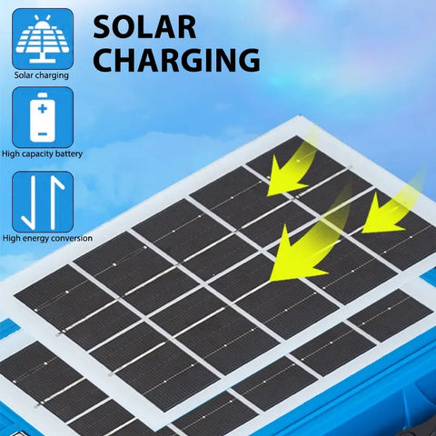 10000mah Camping Lamp B-36 20000LM USB Rechargeable LED Solar Flood Light with Magnet Strong Light Portable