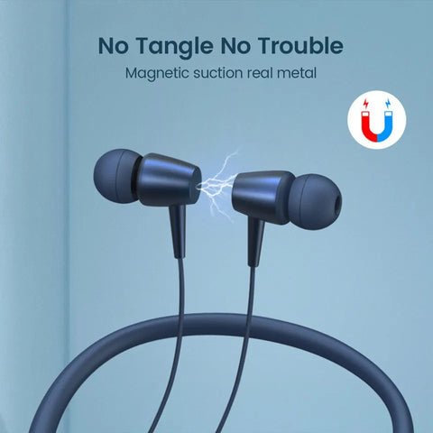 Wireless Earphones With Microphone Neckband