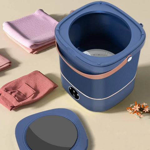 9L 6L Portable Washing Machine Big Capacity with Spin Dryer Bucket for Clothes