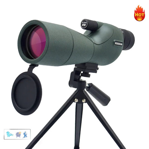 Brazilian 25-75x60 HD Spotting Scope Zoom Monocular Powerful Telescope