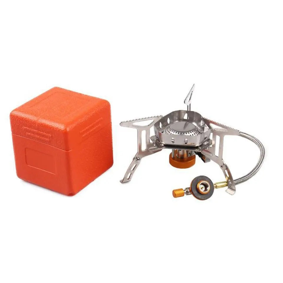 Portable Camping Picnic Outdoor Gas Stove WindProof Burner