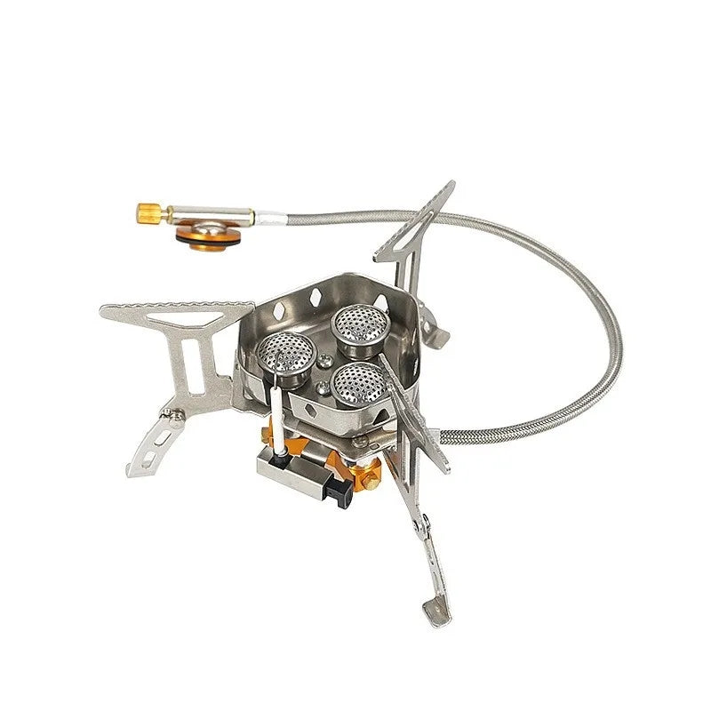 Portable Camping Picnic Outdoor Gas Stove WindProof Burner