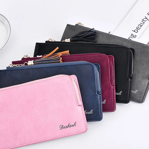 Women New Fashion Multi Cards Organizer bifold wallet