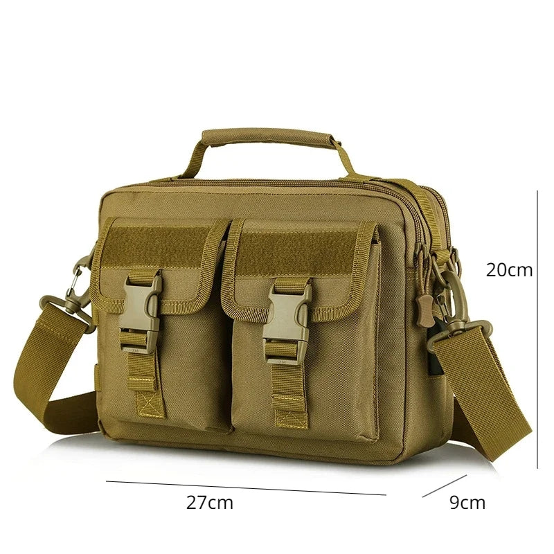 Tactical USB Charging One Shoulder Backpack Camping Crossbody Bag