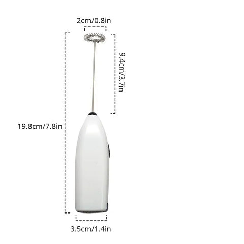 Coffee Egg Beater Mini Battery Powered Milk Frother Mixer