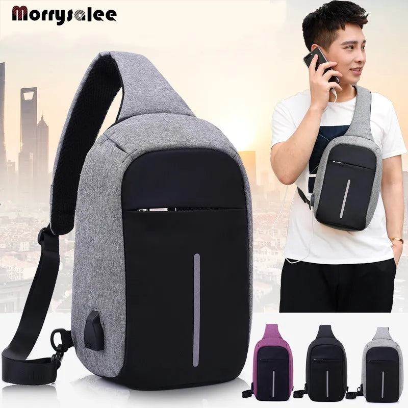 Multifunctional Backpack Waterproof Baibu Crossbody Bag Fashion Shoulder Bag for Men Women