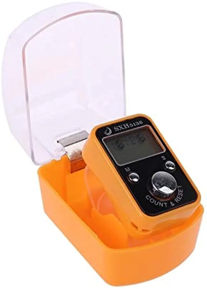 Tasbeeh Counter 3 PC's Set - Portable Wrist Digital Electronic Counter with Time Display