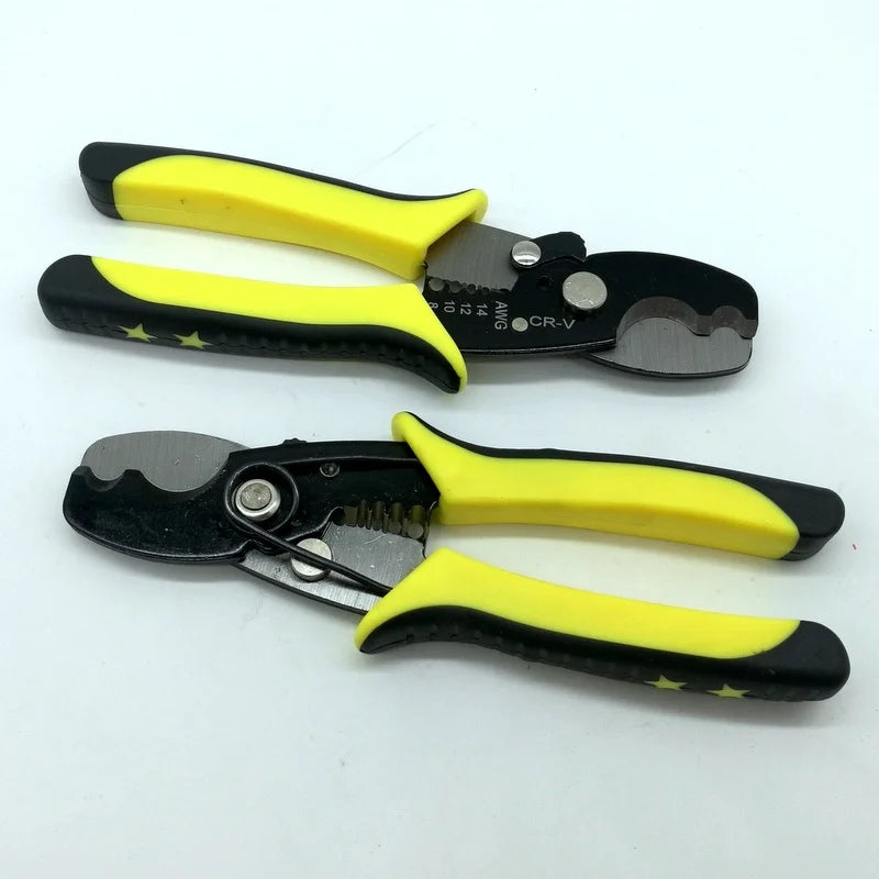 Imported Multifunctional Cutting Cable Wire Stripper Pliers Scissors CRV