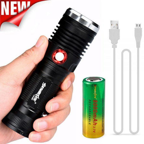 1 KM Long Range Ultra Bright RL 730-T6 Zoomable Spotlight