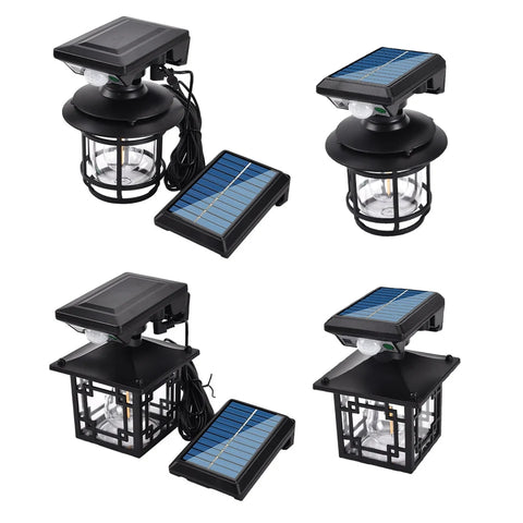 Beautiful Solar Outdoor indoor Light Wall Lamp With Remote Control Motion Sensor