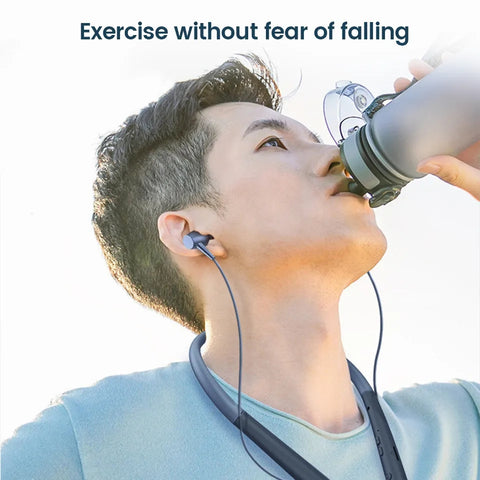 Wireless Earphones With Microphone Neckband