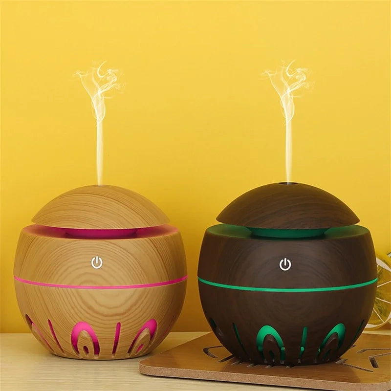 130ML Mini Portable Ultrasonic Home Humidifer Aroma Essential Oil Diffuser office USB Mist Maker Aromatherapy Humidifiers