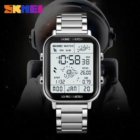 SKMEI 1888 Sports Digital Watch Astronaut Creative Electronic Watch