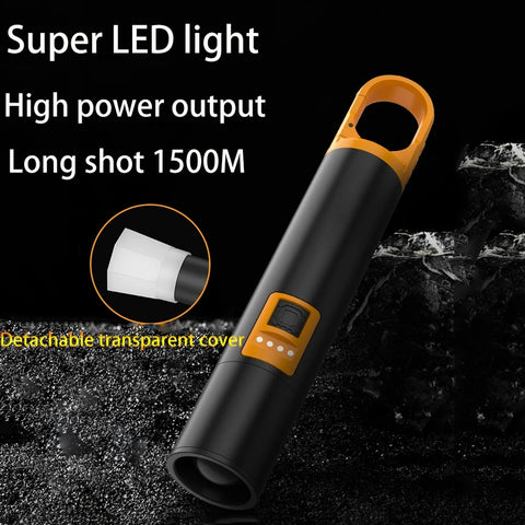 1 KM Ultra Power 5.11 Bright Torch Zoomable  Light 18650 Lithium Battery