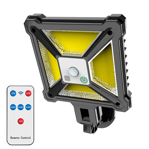 76 LED Solar Motion Sensor Light IP44 Waterproof