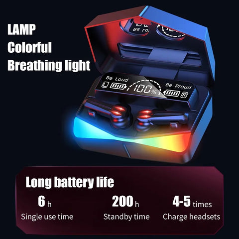 M28 TWS Wireless Headphones Bluetooth Stereo Earphones Touch Control Headset