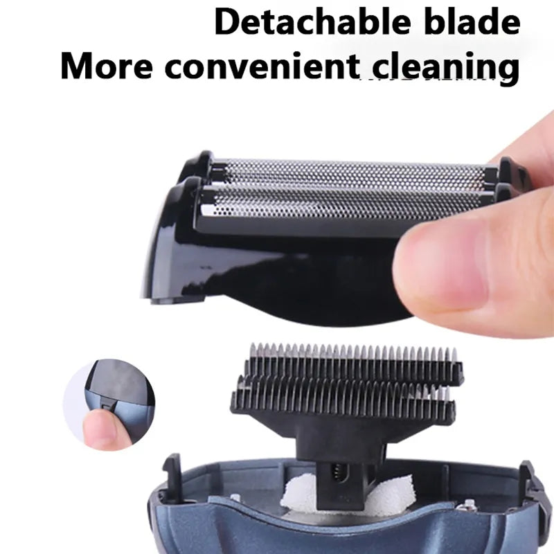 Kemei 7 in 1 Professional haircut, nose hair trimming, razor, multi-function USB razor Rechargeable