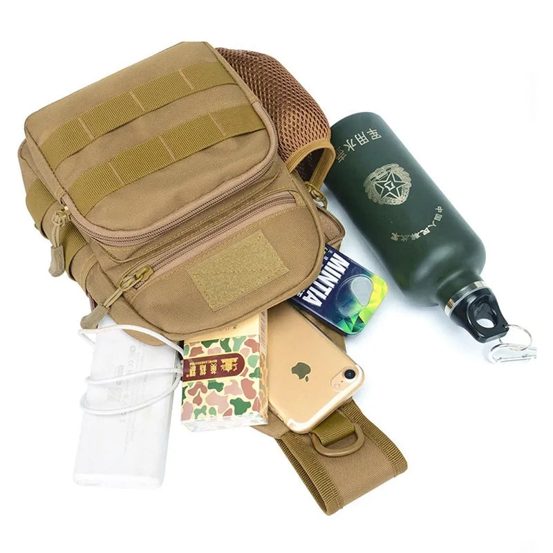 Tactical Shoulder Sling Backpack Crossbody Traveler Bag