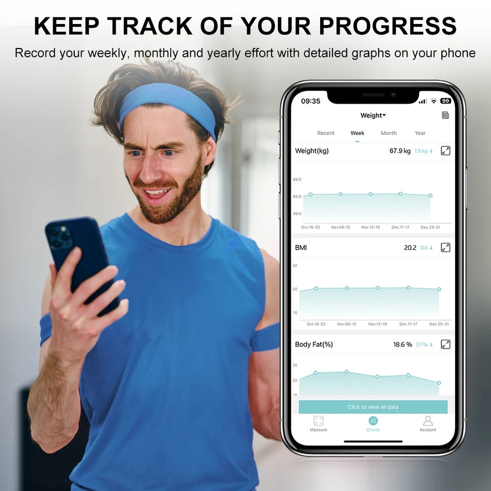 Body Weight Smart Intelligent Scale | Bluetooth scale – importedgear.pk