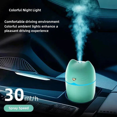 Cute Air Humidifier 260ml Essential Oil Spray Aroma Diffuser Mist Maker