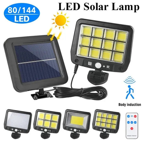IP65 120COB 120000lm Solar Sensor Street Light 3 Modes |Waterproof Light for street garden