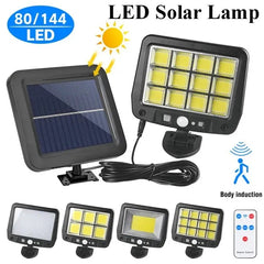 IP65 120COB 120000lm Solar Sensor Street Light 3 Modes