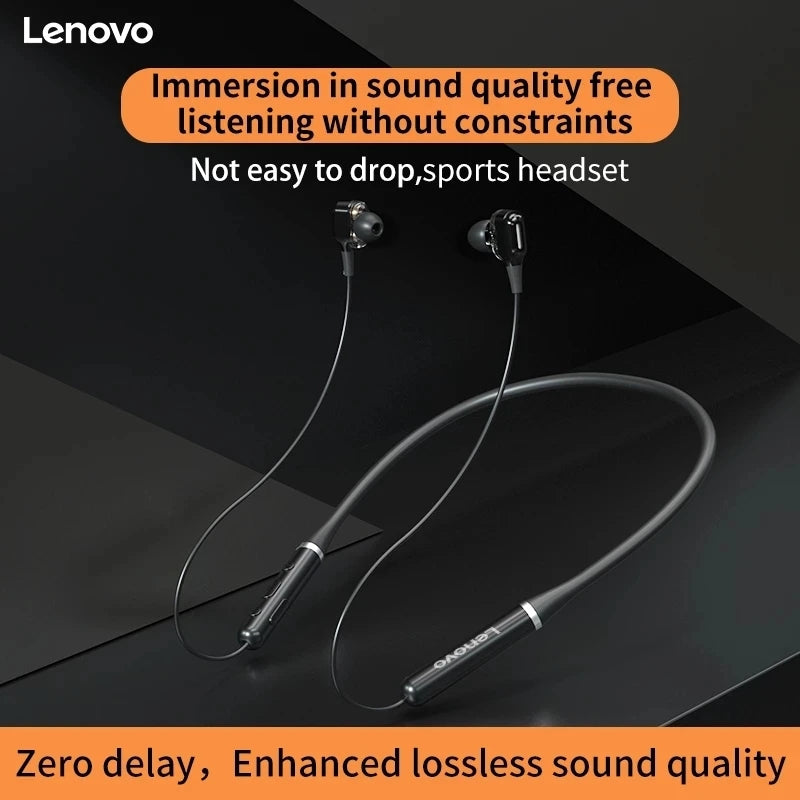 Origial Lenovo HE05X Bluetooth Earphones Earphone Waterproof Earplugs HIFI Sound