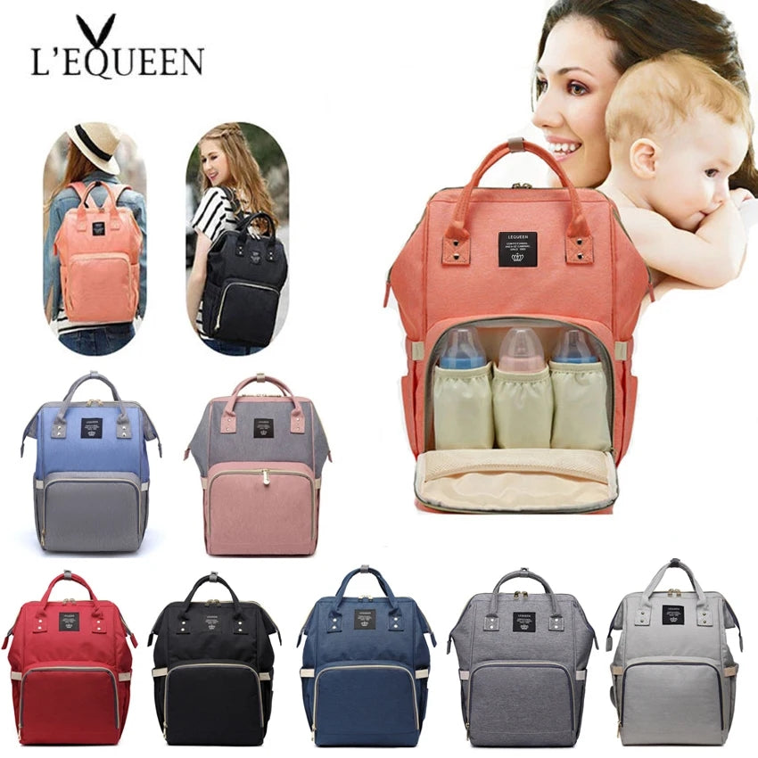 Lequeen Mummy Maternity Diaper Bag Large Capacity