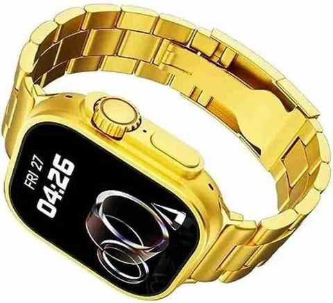 Watch 8 Ultra Smart Watch - Premium 24K Gold Series