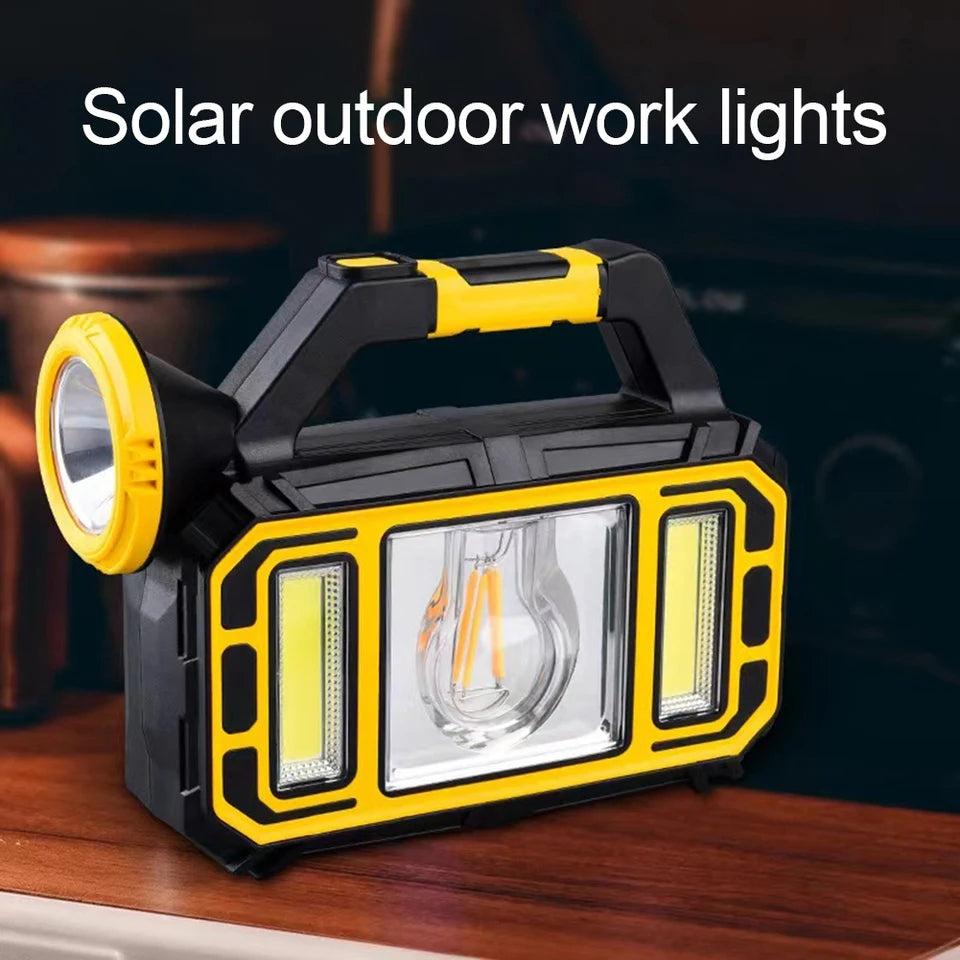 Solar Lantern Emergency Camping Lamp + Mobile Power Bank