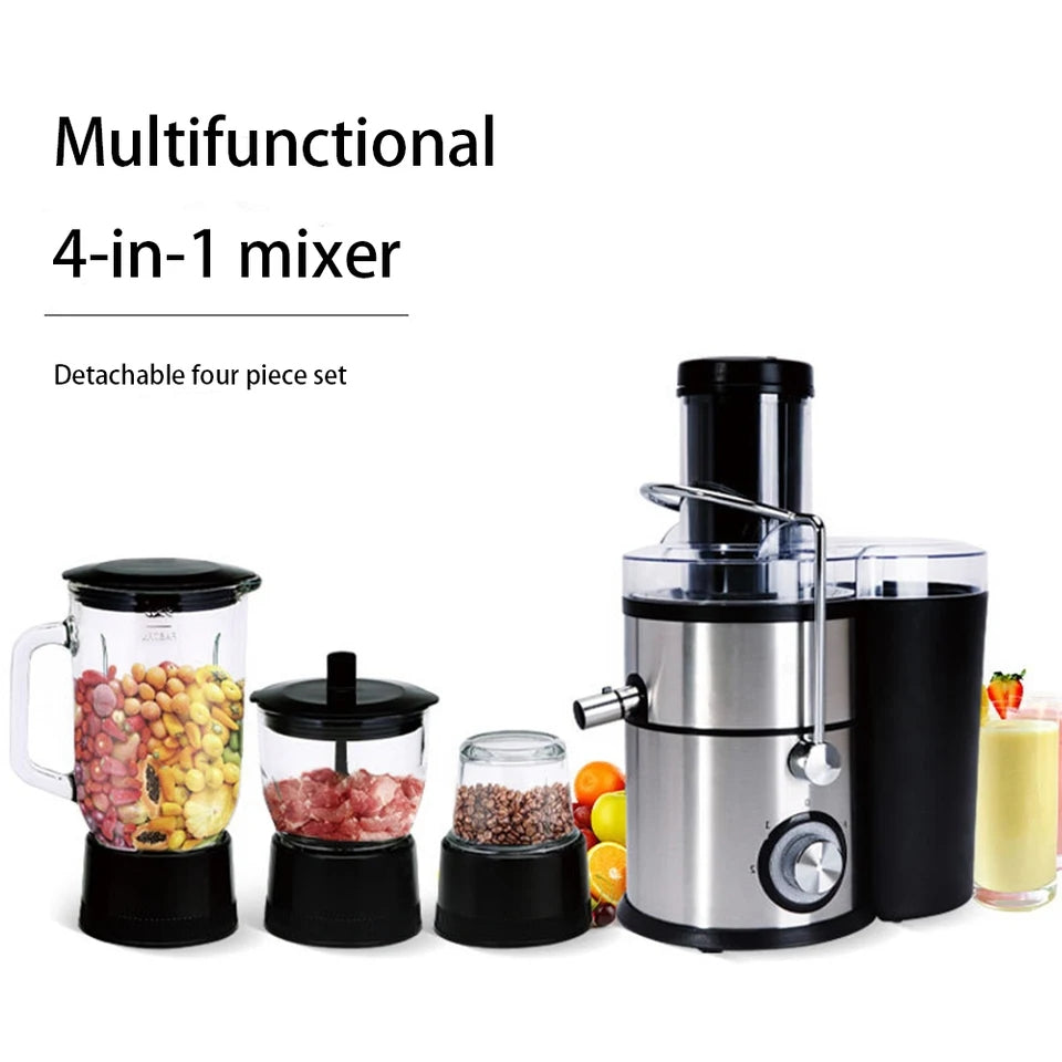 4 in 1 Juicer Blender Mixer Food Processor