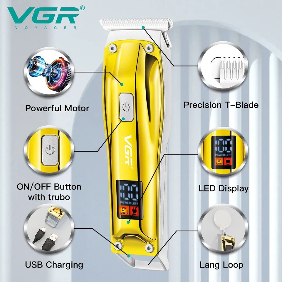 VGR V-956 Hair Trimmer Electric Cordless Haircut  Trimmer