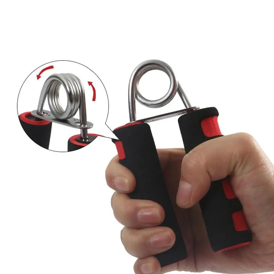 2 pcs Gym hand grip Wrist Strength Exerciser Hand Grip Strengthener Finger Exercise Wrist Arm Strength Relief Wrist Trainer