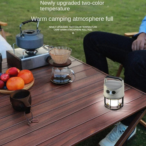 Solar LED Lamp Search Light with Torch