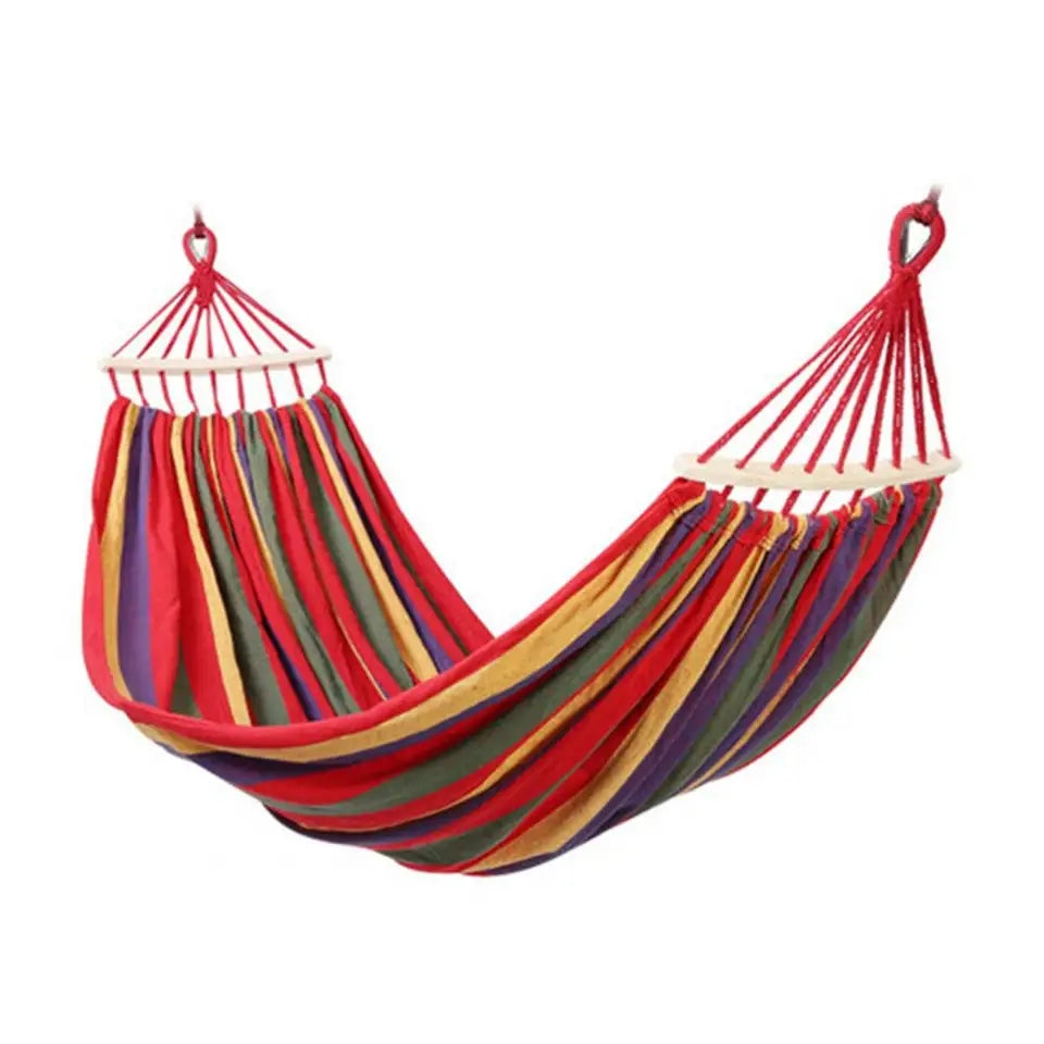 Imported Wooden Hanging Camping Portable Hammock