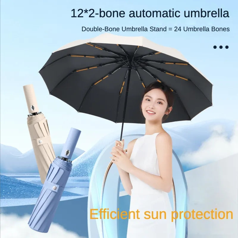 Umbrella Wind Proof Foldable Automatic Umbrella