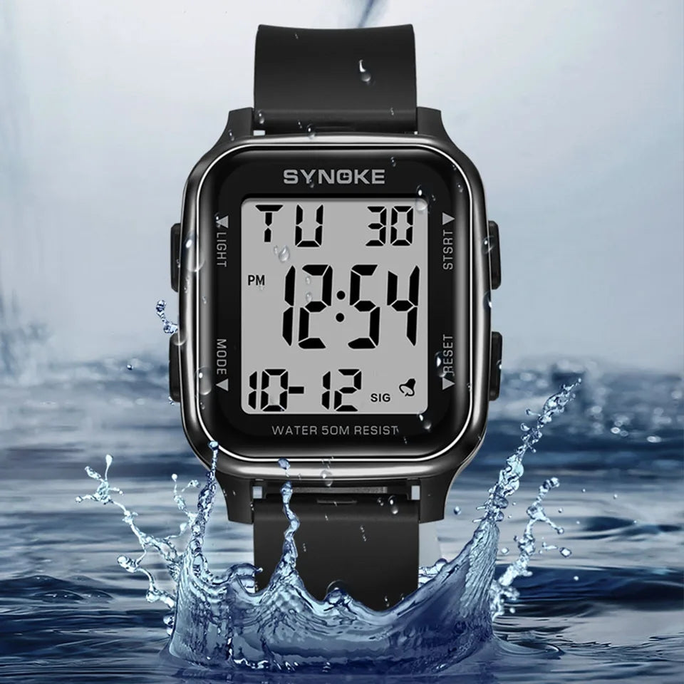 Sports Digital Luminous Luxury Watch Waterproof