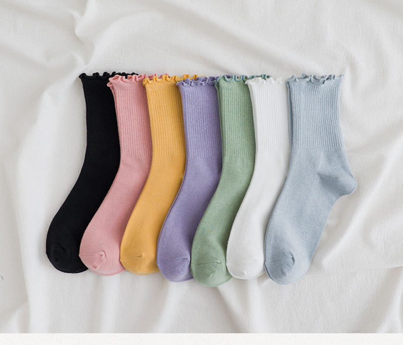 3 Pairs Women Winter warm Cotton Socks - Ladies New Fashion Socks