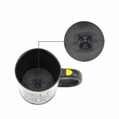 Electric Stainless Steel Auto Self Stirring Coffee Mug Online Shopping in Pakistan