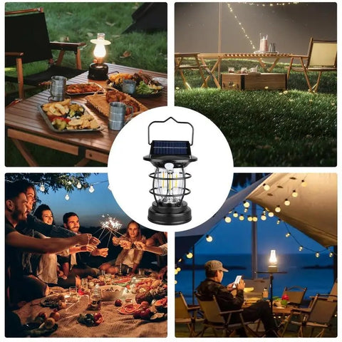 Portable Lantern Solar + usb Rechargeable
