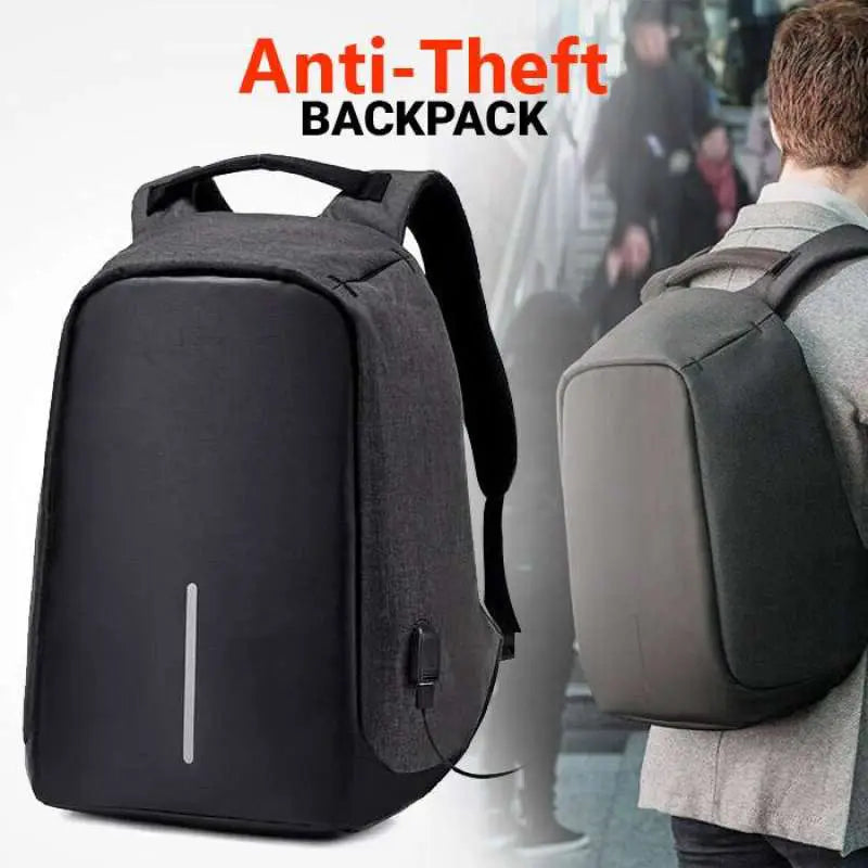 Anti theft & Lock Bag Waterproof Laptop Backpack with USB port