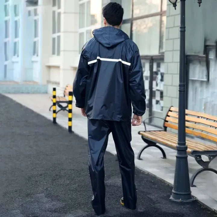 Imported pvc Rubber coated Rain suit Waterproof