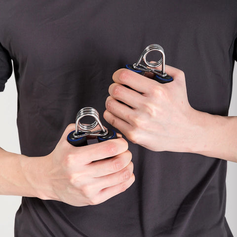 2 pcs Gym hand grip Wrist Strength Exerciser Hand Grip Strengthener Finger Exercise Wrist Arm Strength Relief Wrist Trainer