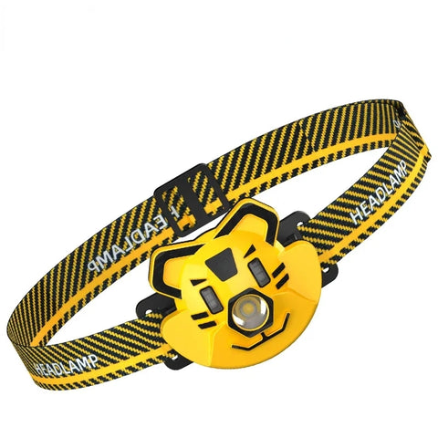Imported cartoon Design Headlight Rechargeable and adjustable