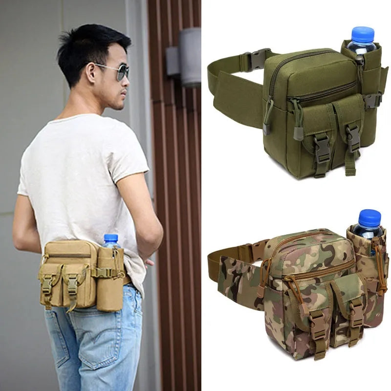 Tactical Waist Bag | Water Bottle holder Backpack Price in Pakistan