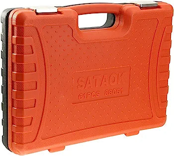 Russian 61 PCS Wrench Spanner Set Steel Auto Sleeve Combination Hardware Car Repair Tool Socket Set